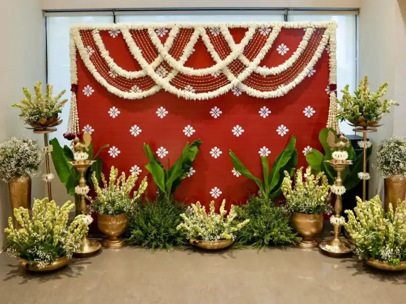 Annaprashan Flower Decoration in Kolkata by Hayat Flower Decoration