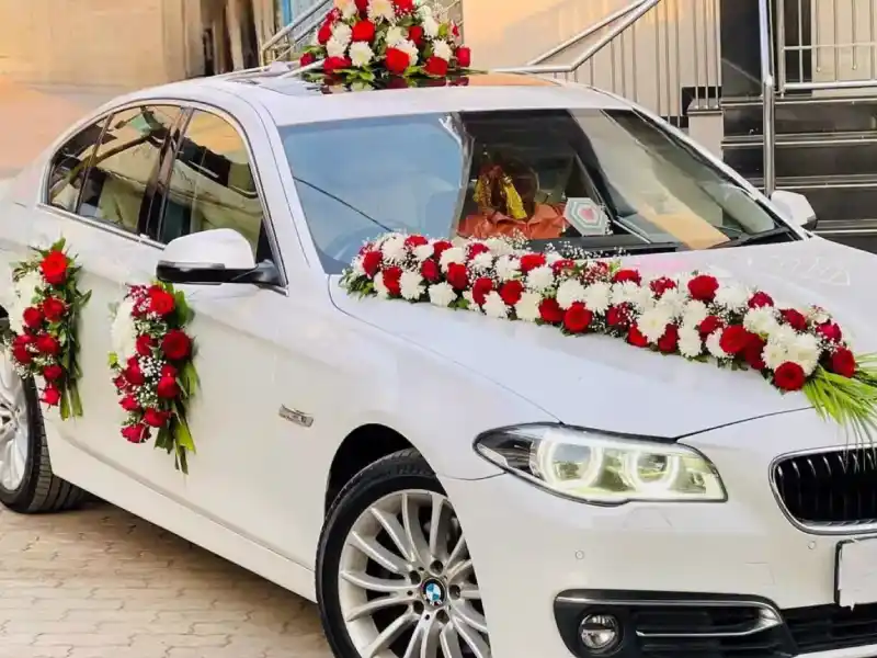 Wedding Car Decoration in Kolkata by Hayat Flower Decoration
